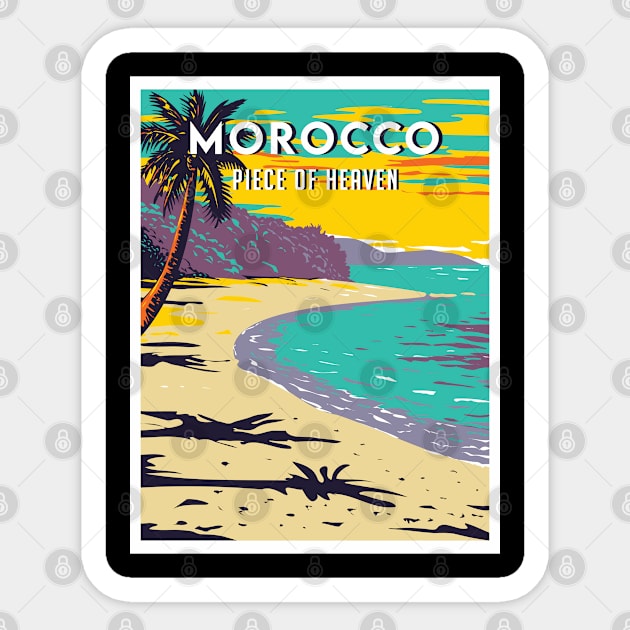 Morocco travel destination Sticker by NeedsFulfilled